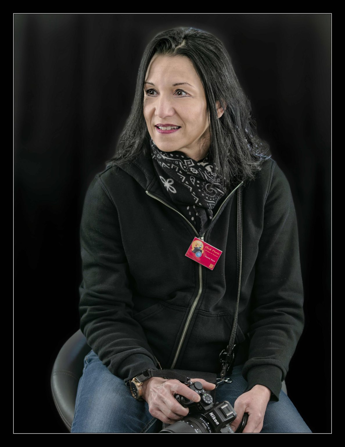 Portrait en salle