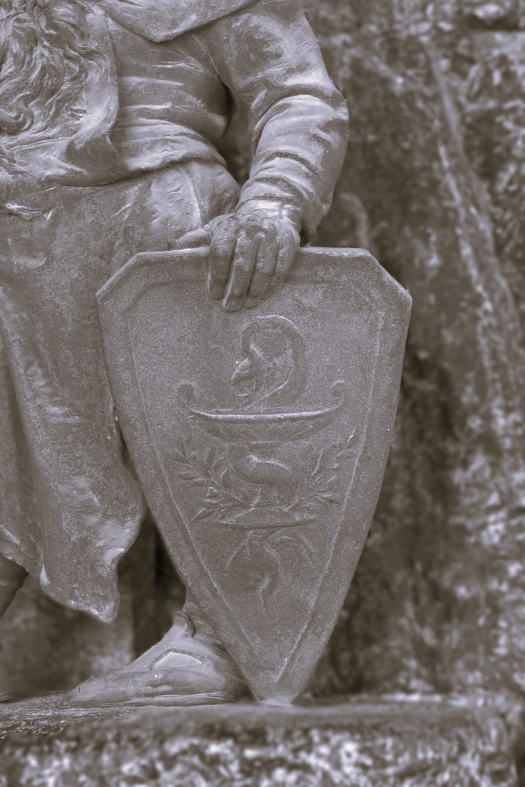 Statue Bouclier