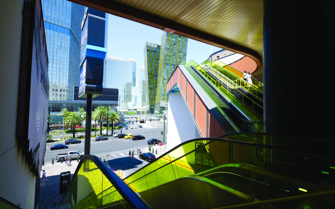 Escaliers à Las Vegas