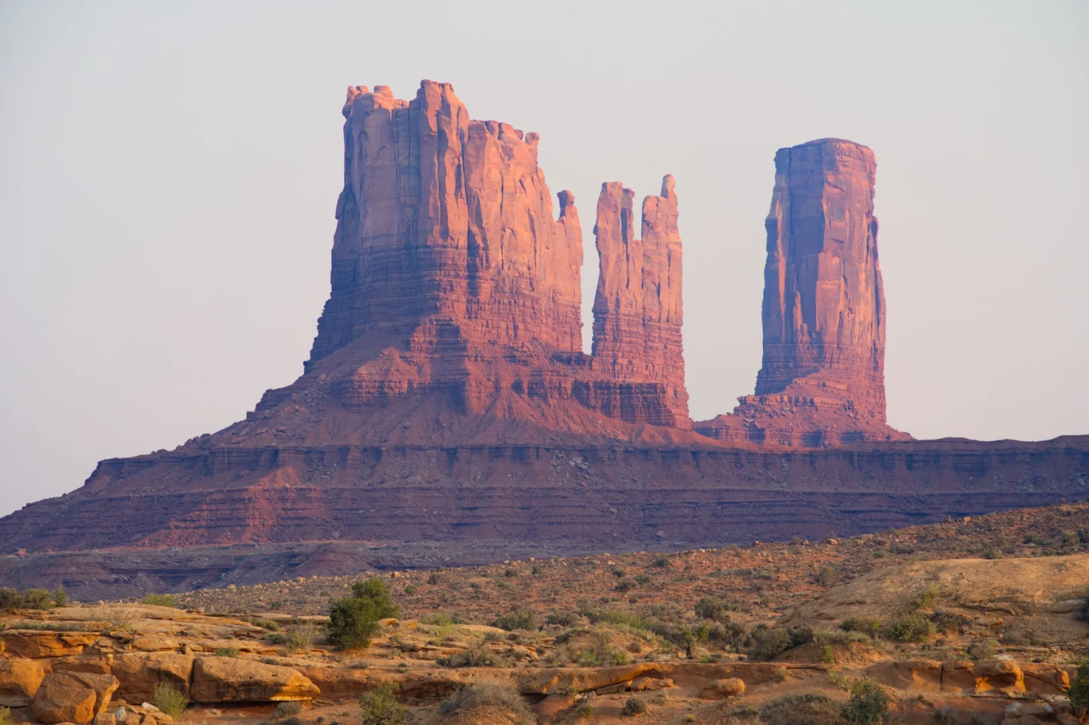 Buttes dans Monument Valley