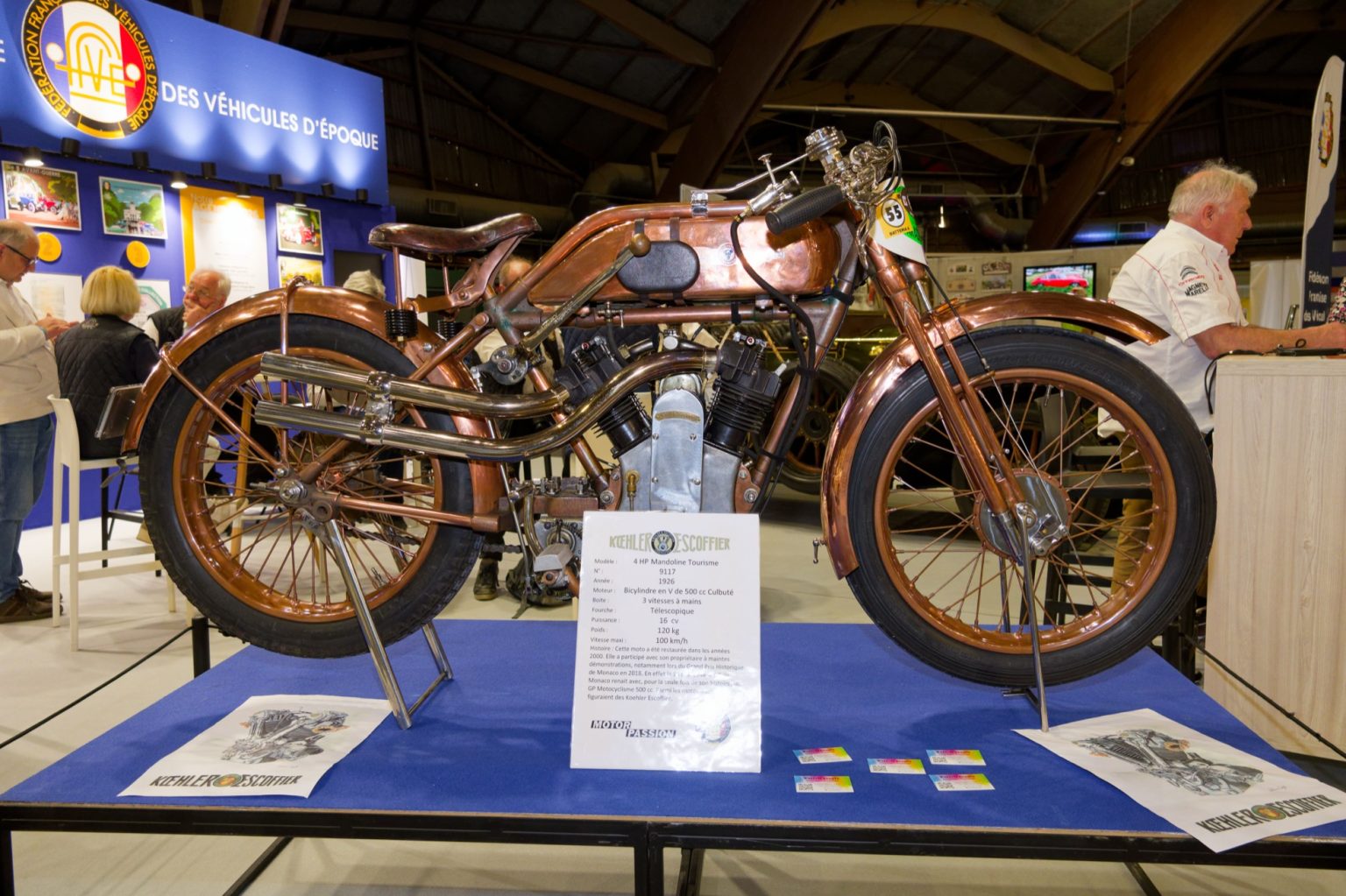 KŒHLER & ESCOFFIER – 4 HP Mandoline Tourisme – 1926